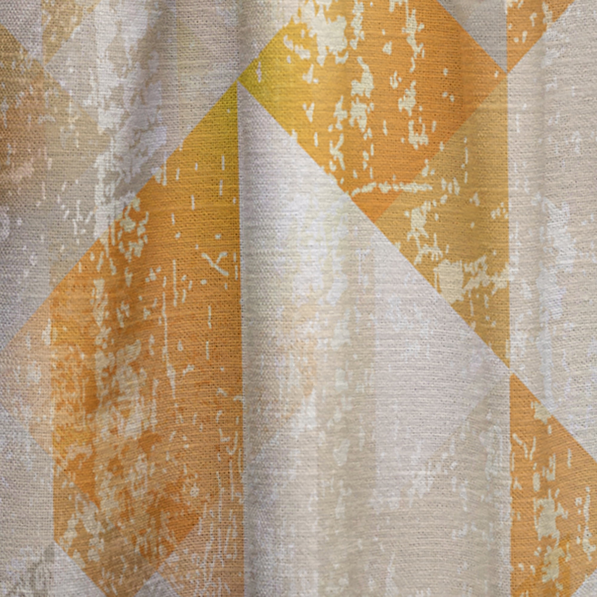 Designart 'Retro Gold Style' Modern Curtain Panel
