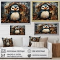 thumbnail image 4 of Designart "Penguin Playhouse Of Playfulness" Penguin Floater Framed Wall Art Prints, 4 of 5