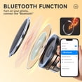 thumbnail image 4 of Espejo de tocador MINISO de 29 x 36 cm con luces Bluetooth con lupa 10X, 4 of 9