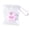 A, variant on Mini Squishy Toy with Ball Chain Keychain and Clear Ziplock Bag, 1-Pack 2-Inch Pink Animal Design, Squeeze Toy