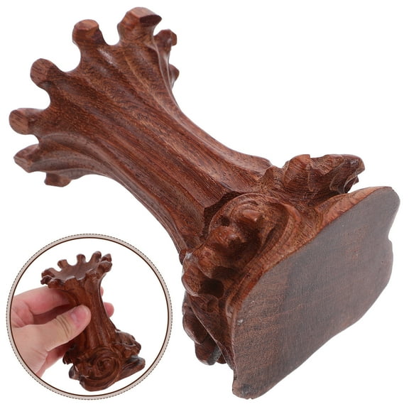 CTIRCHIU Wood Crystal Ball Display Stand Hand Polished Base for Globe Or Sphere Display