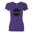 thumbnail image 2 of Dependanble Service of Dogde since 1914 | Womens Cars and Trucks Slim Fit Junior Tee, Purple Rush, 2XL, 2 of 3
