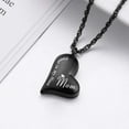 thumbnail image 2 of Heart Cremation Jewelry for Ashes Holder Urn Necklace for Mom Urn Pendants with Chain, 2 of 3