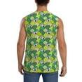 thumbnail image 4 of Kdxio Cartoon Koala Bear and Leaf for Men's Muscle T-shirt,Sleeveless for Workout Running Athletic Gym Lounge Casual, 4 of 7