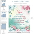 thumbnail image 4 of LHSHID Sister Blanket Soft Flannel Lightweight Breathable Skin Friendly All Seasons Perfect Sister Gifts for Women Birthday Mother''s Day Holidays 30x40in, 4 of 6