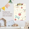 thumbnail image 4 of FORMRS Acrylic Clipboard with Low Profile Clip Standard A4 Letter Size, 12.5" x 9", Dogs Cherry Pattern, 4 of 8