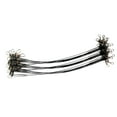 thumbnail image 1 of 100x líder de pesca, aparejos de pesca, herramienta de pesca con broches giratorios, sedal de pesca resistente, alambre líder, pesca para exteriores 10cm, 1 of 8