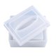 thumbnail image 2 of Caja de pañuelos, caja de almacenamiento de pañuelos de epoxi, estuche de almacenamiento de silicona, manualidades para regalo con agujero, 2 of 9