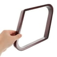 thumbnail image 3 of Phenofice Pool Rack Billiard Ball Rack Dark Red for Pool Enthusiasts 1 PCS, 3 of 8