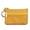 Yellow, variant on Pouch Leather Coin Women's Purse Zipper Wallet Small Key Mini Ring with Wallet
