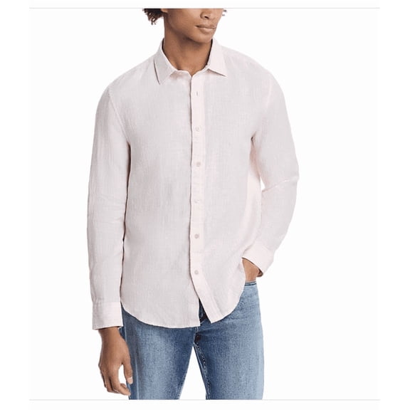 The Men's Store at Bloomingdale's Pencil Stripe Standard Fit Linen Shirt