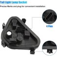 thumbnail image 5 of 1 Set Rear Left Taillight Lamp Panel Bulb Socket for BMW 63217313043, 5 of 5