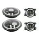 thumbnail image 5 of Faros antiniebla, faros LED Halo, faros antiniebla impermeables, faros antiniebla creados con maestría, 5 of 9