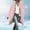 Pink, variant on HOMBOM Long Coats for Women Outerwear Sherpa Winter Soft with Hood Warm Fleece Lined Womens Jackets with Pockets Zip up