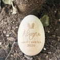 thumbnail image 2 of Personalized Easter Egg,Wooden Eggs,Personalized Engraved Ear Decorative,Easter Eggs Gifts for Easter Basket Stuffers,Birthday Gift Idea,Personalized Easter Gifts,Fake Eggs for Egg Hunt,1PC,1.7"x2.4", 2 of 8