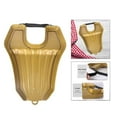 thumbnail image 4 of pitrice Contoured Home Shampoo Basin Hair Washing Sink Tub Tray Hair Care Tool Gold, 4 of 9