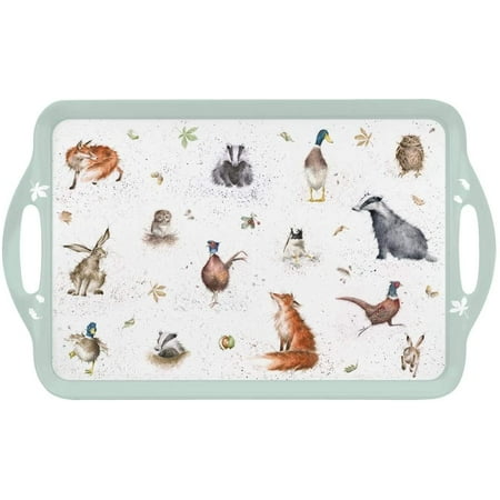 

Pimpernel Wrendale Designs Collection Large Handled Tray Made of Melamine