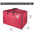 thumbnail image 4 of Bolsa de almacenamiento de edredón grueso extra grande con puntos rojos Xemadio LKX-1481-2, 4 of 9