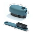 thumbnail image 2 of MLINS Dark Blue Plastic Scrubbing Brush for Home Use Perfect for Clothes Shoes and Hats Cleaning 1 Set, 2 of 8