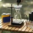 thumbnail image 4 of Adjustable Pour over Coffee Stand - Vintage Dripper Station with Wooden Base, Tools for Home & Cafe, 4 of 6