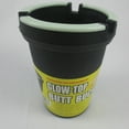 thumbnail image 3 of Glow Top Butt Bucket Car Cigarette Ashtray Odor Remover Glow In The Dark Cup New, 3 of 5