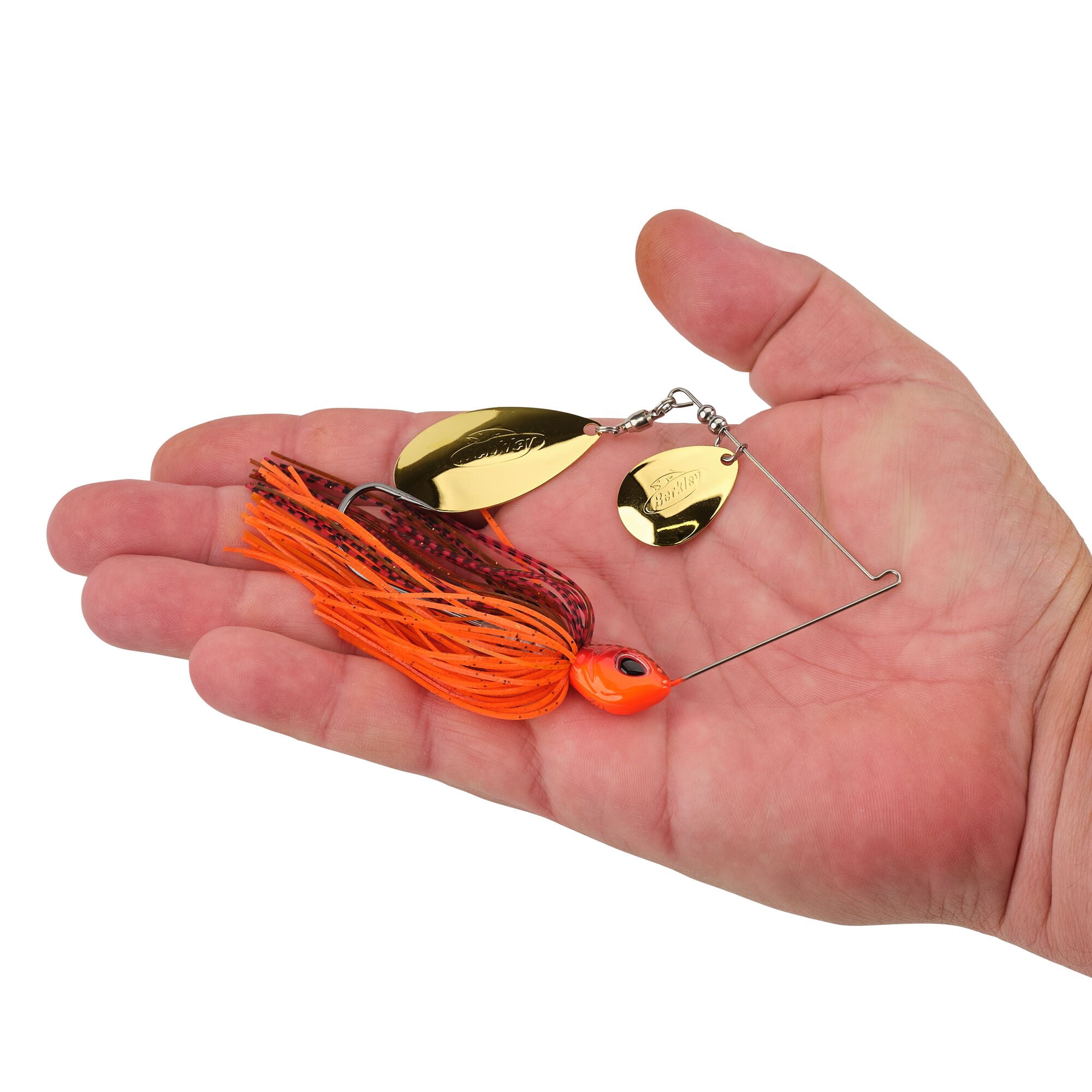 Berkley Power® Blade Standard, Spinnerbaits, Fire Craw/Gold + Gold (1 Count)