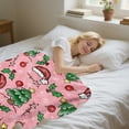 thumbnail image 5 of Hometravel Christmas Themed Blanket, 100x75cm Sofa Throw with Holiday Patterns, Festive Home Decor for Living Room, Bed, Seasonal Comfort and Warmth, 5 of 6