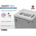 thumbnail image 2 of Dahle PowerTEC 727 CS Paper & CD Shredder for Top-Secret Data, Auto Oiler, Level P-7 | O-5, 2 of 10