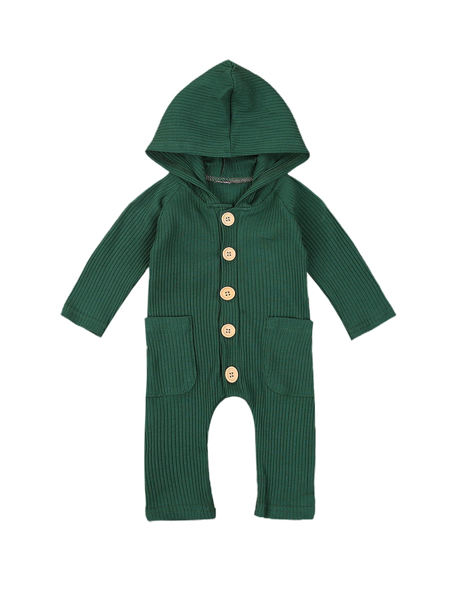 newborn hooded romper