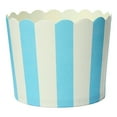thumbnail image 4 of 100pcs Cupcake Wrapper Paper Cake Case Baking Cups Liner Muffin Kitchen Baking - 50 pcs Red Stripes & 50 pcsBlue Striped, 4 of 7