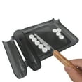 thumbnail image 2 of Right Hand Pill Counting Tray with Spatula (Black - Wood Handle), 2 of 6