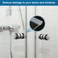 thumbnail image 4 of Uxcell Silicone Weather Stripping Door Seal, 19.7 ft D Shape Weather Stripping Self Adhesive Door Seal Strip for Door Frame, Window Sealing, Large Gap, 4.72"Wx0.39"Tx2.36H, Clear/Red, 4 of 6