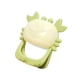 thumbnail image 4 of mordedor infantil,dibujos animados bebé infantil mordedor dentición masticar juguete,agarre de ejercicio sensorial de juguete de silicona de grado alimenticio,niño molar mordedor Verde, 4 of 9