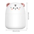 thumbnail image 5 of Humidifiers for Bedroom Baby,Quiet Cute Portable Cool Mist Humidifier (White),for Baby Nursery and Plant, 5 of 5