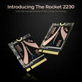 thumbnail image 2 of SABRENT Rocket 2230 NVMe 4.0 512GB High Performance PCIe 4.0 M.2 2230 SSD [SB-2130-512], 2 of 7
