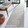 thumbnail image 2 of SAFAVIEH Natural Fiber Crawford Abstract Runner Rug, Silver/Natural, 2'3" x 12', 2 of 7