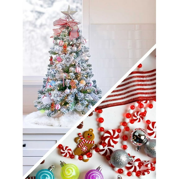 Sweetshire (3ft Mini Christmas Tree Kit   50pc Ornament Set)