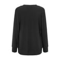 thumbnail image 6 of Hontri Women's Cardigan Women's Cardigans Lightweight with Pockets Front Open Cardigan Casual Sweaters Women's Cardigan Black S, 6 of 9