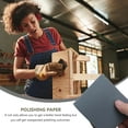 thumbnail image 2 of WESIEVYA 25Pcs Sandpaper for Metal and Wood with Dry Abrasive Paper 9.1x3.7in, 2 of 8
