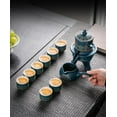 thumbnail image 3 of Tea Cup Set High-grade Automatic Tea Set Teaware Tea Strainer Chinese Kung Fu Travel Tea Set Bone China Teapot, 3 of 6