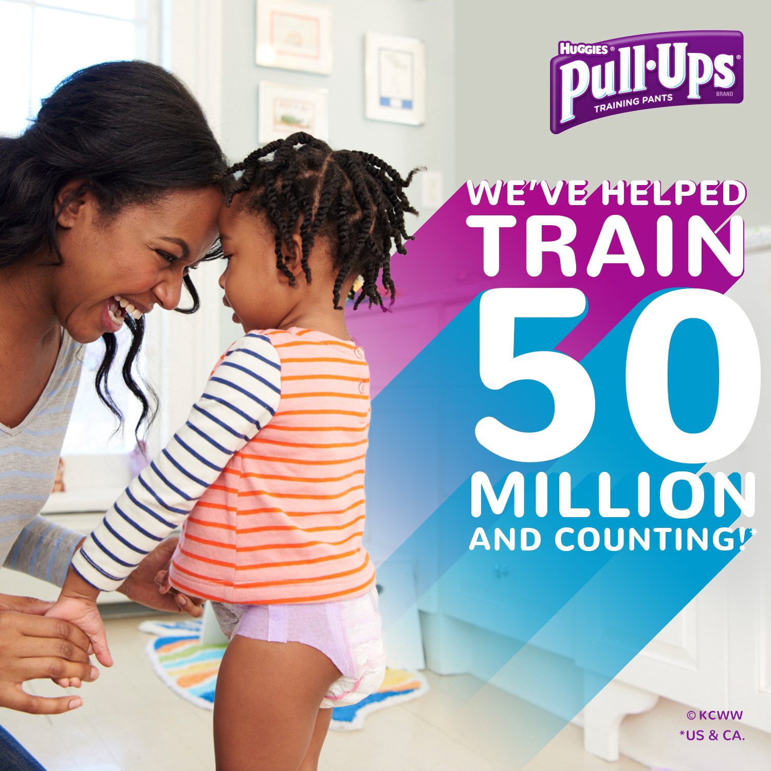 Pull-Ups Learning Designs for Girls Potty Training Pants, 12M-24M (14-26 lbs.), 27 Ct. (Packaging May Vary)