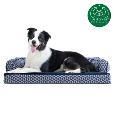 Serta Gel Memory Foam Quilted Ortho Couch Dog Bed Small Grey Com Serta Gel Memory Foam Quilted Ortho, Rural King Heated Dog Beds