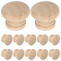ULTNICE Wooden Drawer Knobs Khaki 12pcs For Drawers Home Renovation