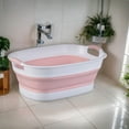 thumbnail image 2 of Foldable Pet Shower Basin - Multi-Use Laundry Tub - Portable Bathtub for Dogs & Cats - Lightweight & Space-Saving Design, 2 of 15