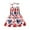 F, variant on Utoimkio Toddler Girls 4th of July Dresses America Flag Strap Dresses Kids Summer Clothes Backless Stripe Stars Independence Day Patriotic Outfits