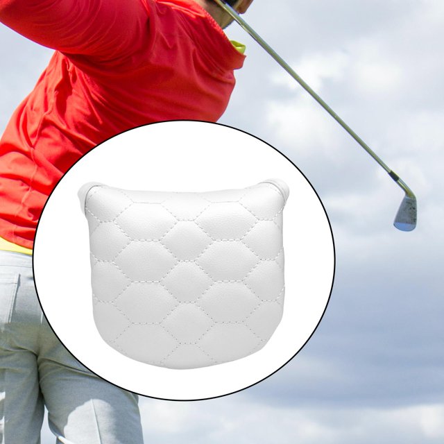 Funda de cuero PU para Putter de Golf, funda protectora para la cabeza, accesorios gruesos para Golf, palos de Golf DYNWAVEMX Funda para putter de golf