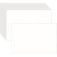 thumbnail image 1 of shiyou-100 Pack 4x6 White Blank Cardstock Paper - Card Stock for Printer Postcards, Photo Paper Invitations, Greeting, Note, Thank You, Index Cards - Plain for Writing, Stamping, Printing, DIY Making, 1 of 4