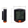 thumbnail image 4 of DPTALR Vélo Cyclisme Bicyclette Bicyclette Ordinateur Podomètre Compteur de Vitesse Rétroéclairage Bon, 4 of 6