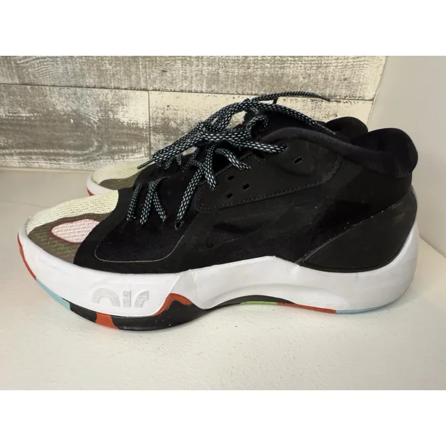 Ni - ke Air Jordan Zoom Separate Shoes Black White Multi Color DH0249-030 Mens 8.5