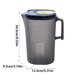 thumbnail image 3 of Jarra de agua para refrigerador con grifo – Tapa hermética, dispensador de boca ancha para agua fría, jugo o bebidas infusionadas, plástico fácil de limpiar para usar en la cocina o la sala de estar., 3 of 6